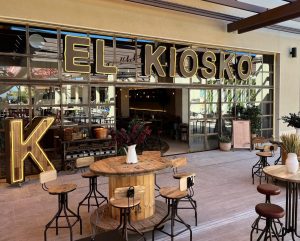 Cafe bar kiosko