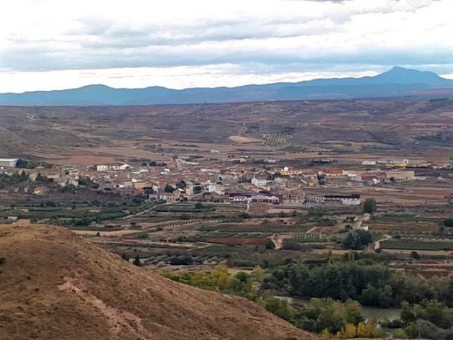 Alto del Águila desde Lodosa