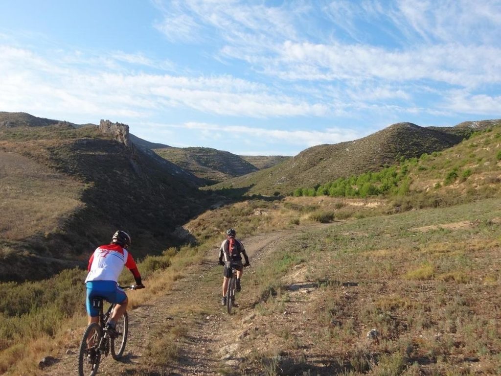 Ruta BTT Cervera-San Felices y Bajada Monegro